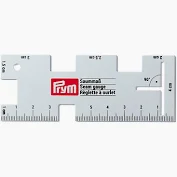 Sømometer plastik transparent