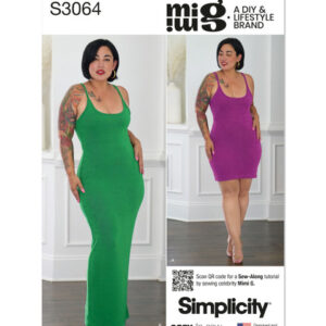 Simplicity 3064 BB - Stropkjole