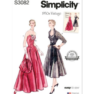 Simplicity 3082 Y5 - Kjole 50'er vintage