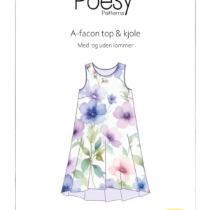 A-facon top og kjole 1045