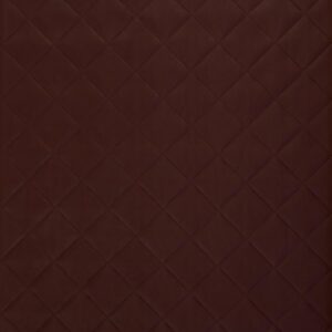 Imiteret læder bordeaux quiltet