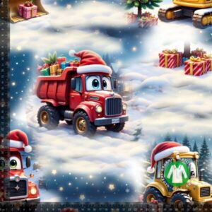 Bomuldsjersey jule maskiner