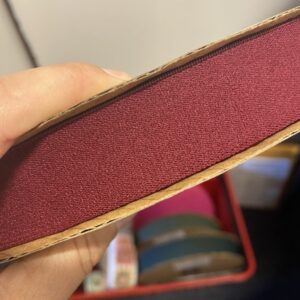 Elastik 25 mm Bordeaux