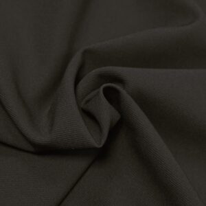 Fastvævet buksekvalitet twillvævet sort