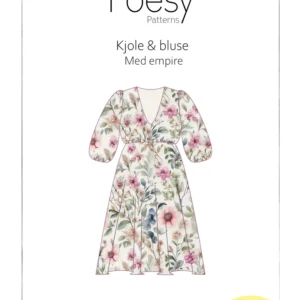 Kjole & bluse med empiresnit 1043