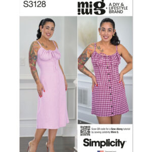 Simplicity 3128 K5 - Stropkjole