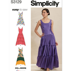 Simplicity 3129 R5 - Etagekjole