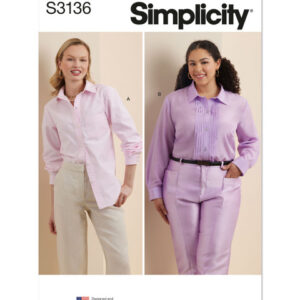Simplicity 3136 W3 - Skjorte