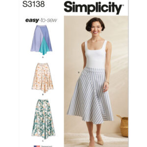 Simplicity 3138 Y5 - Nederdel