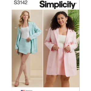 Simplicity 3142 W3 - Blazer og skorts