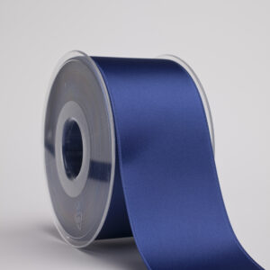 Satinbånd 40 mm - mørkeblå