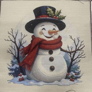 Panel gobelin snemand