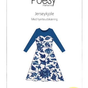 Jerseykjole med hjerteudskæring 1027