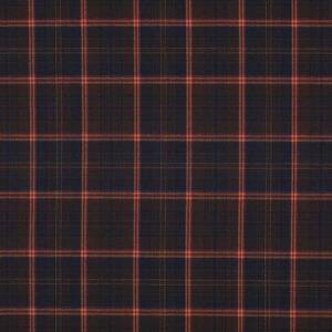 Fastvævet buksekvalitet tartan tern marine/brun/bordeaux