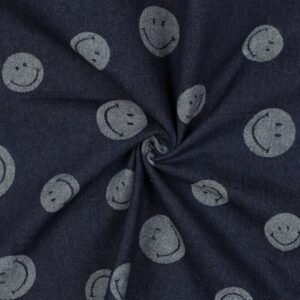 Denim smileys
