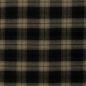 Flannel tern sort og sand