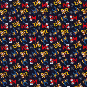Bomuldsjersey Paw Patrol på marine