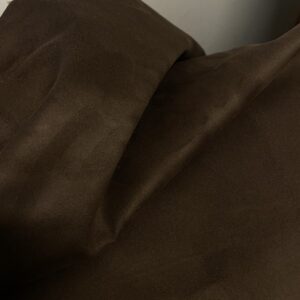 Suede mørkebrun