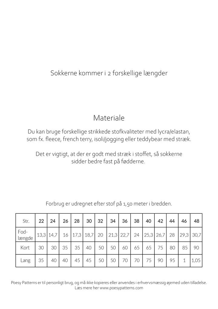 Sokker til børn og voksne 2021 - Billede 2