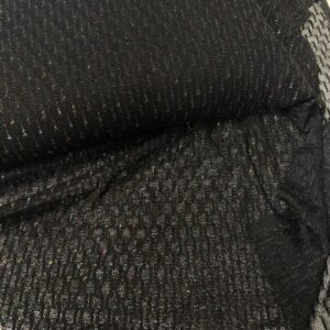 Blonde m/ stræk sort m/ farvede nister