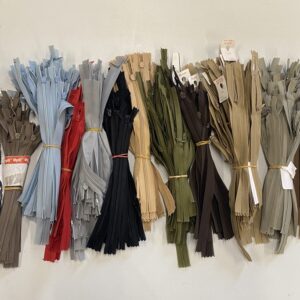 Lynlås pakke - usynlig ikke delbar 20-23 cm  - 10 stk