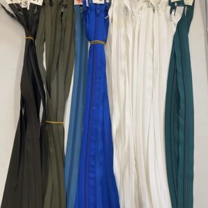 Lynlås pakke - plast delbar 50-51 cm  - 10 stk