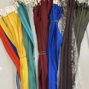 Lynlås pakke - plast delbar 55-56 cm  - 10 stk