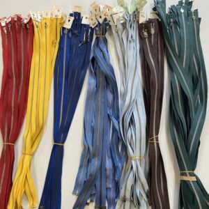 Lynlås pakke - metal delbar 60 cm - 10 stk