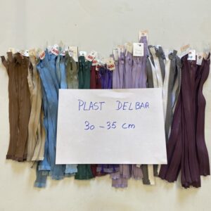 Lynlås pakke - plast delbar 30-35 cm - 10 stk